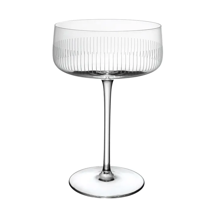 Afina champagne coupe glass - Transparent, 12 cl, 4-pack - Villeroy & Boch