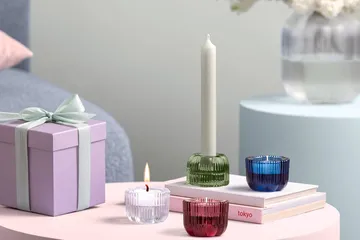 Fleur 2-in-1 candle holder - Bleu, Ø6.3 cm - Villeroy & Boch