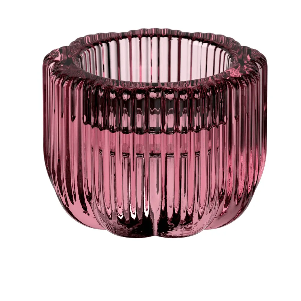 Fleur 2-in-1 candle holder, Cassis, Ø6.3 cm Villeroy & Boch