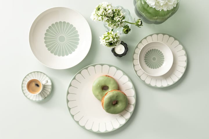Fleur pasta plate Ø24 cm, White-green Villeroy & Boch