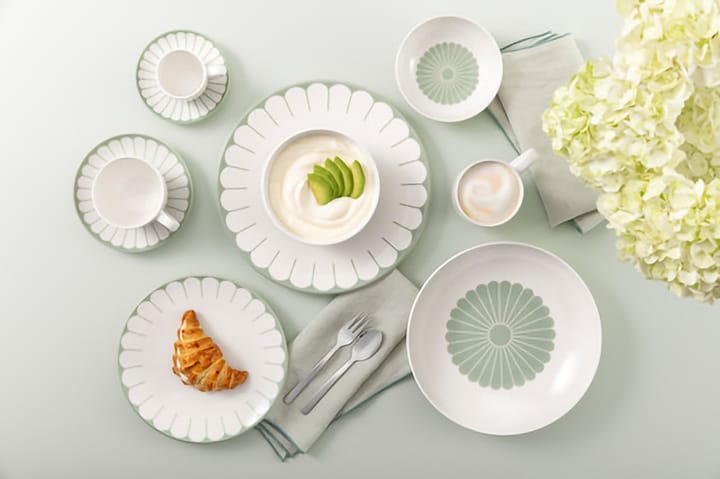 Fleur pasta plate Ø24 cm, White-green Villeroy & Boch