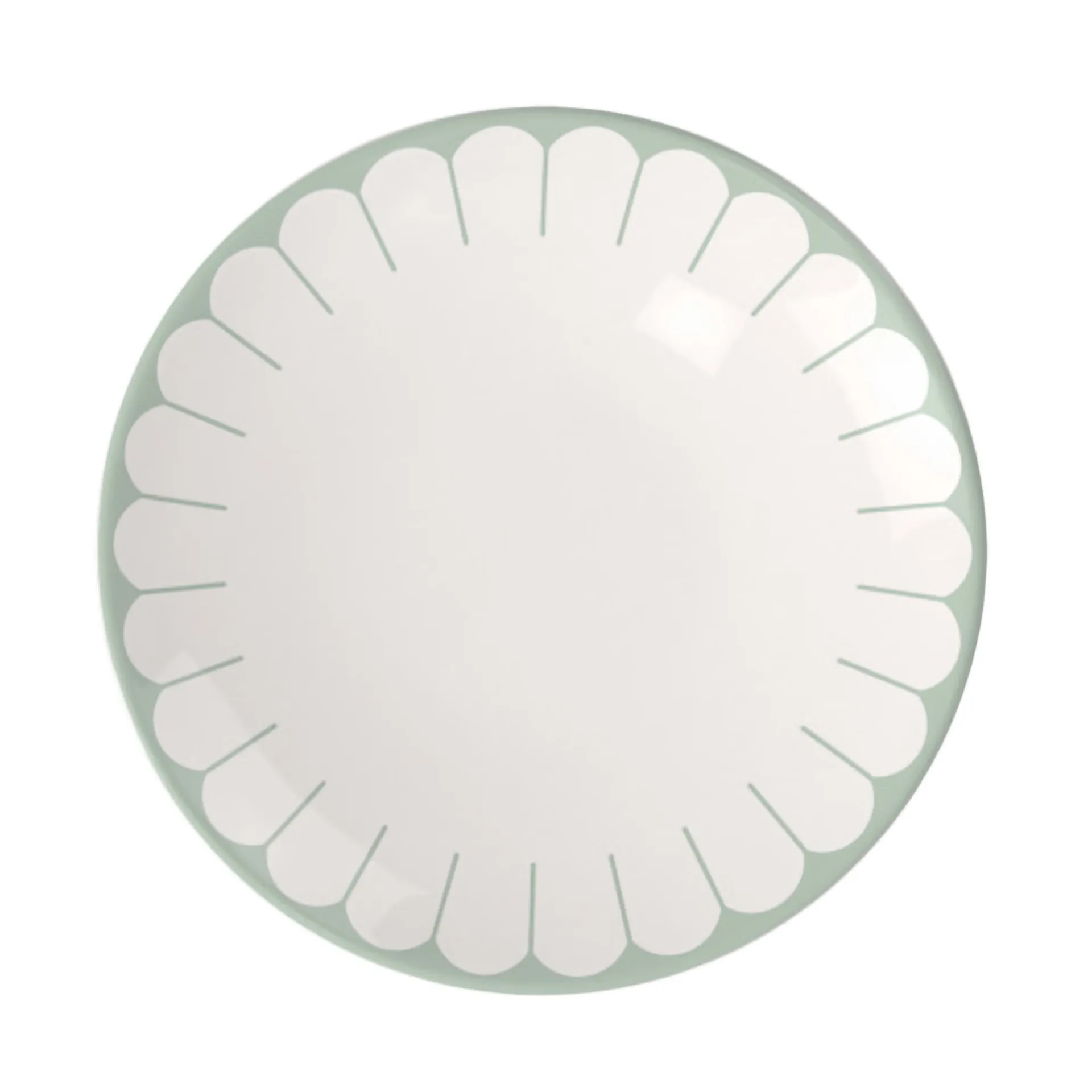 Fleur plate Ø21 cm, White-green Villeroy & Boch