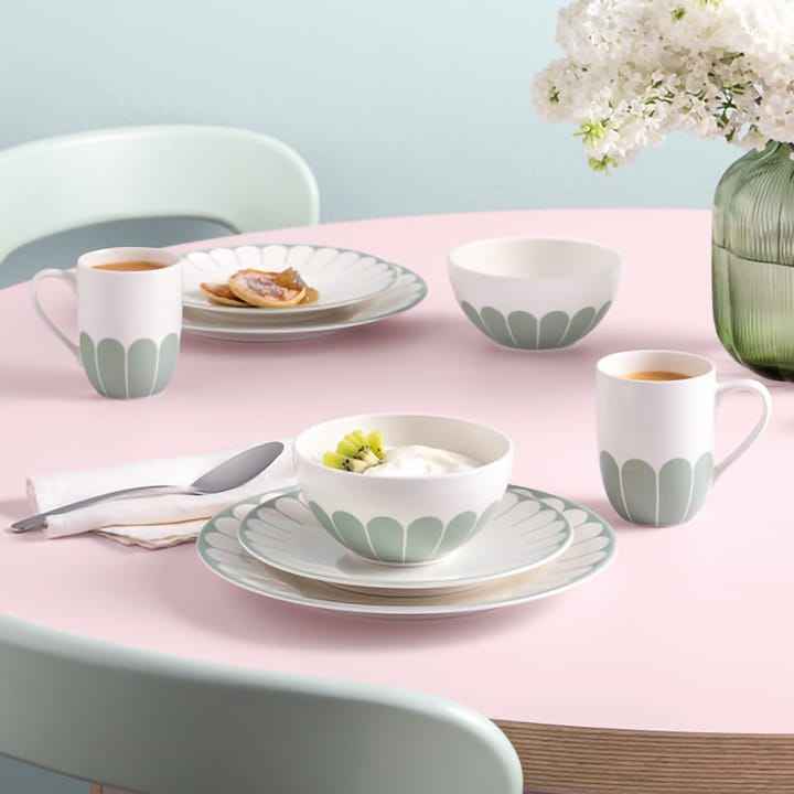 Fleur plate Ø21 cm, White-green Villeroy & Boch