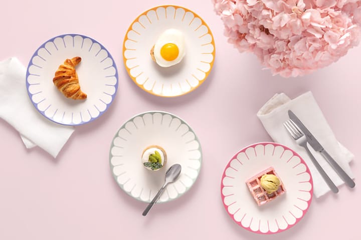 Fleur plate Ø21 cm, White-green Villeroy & Boch