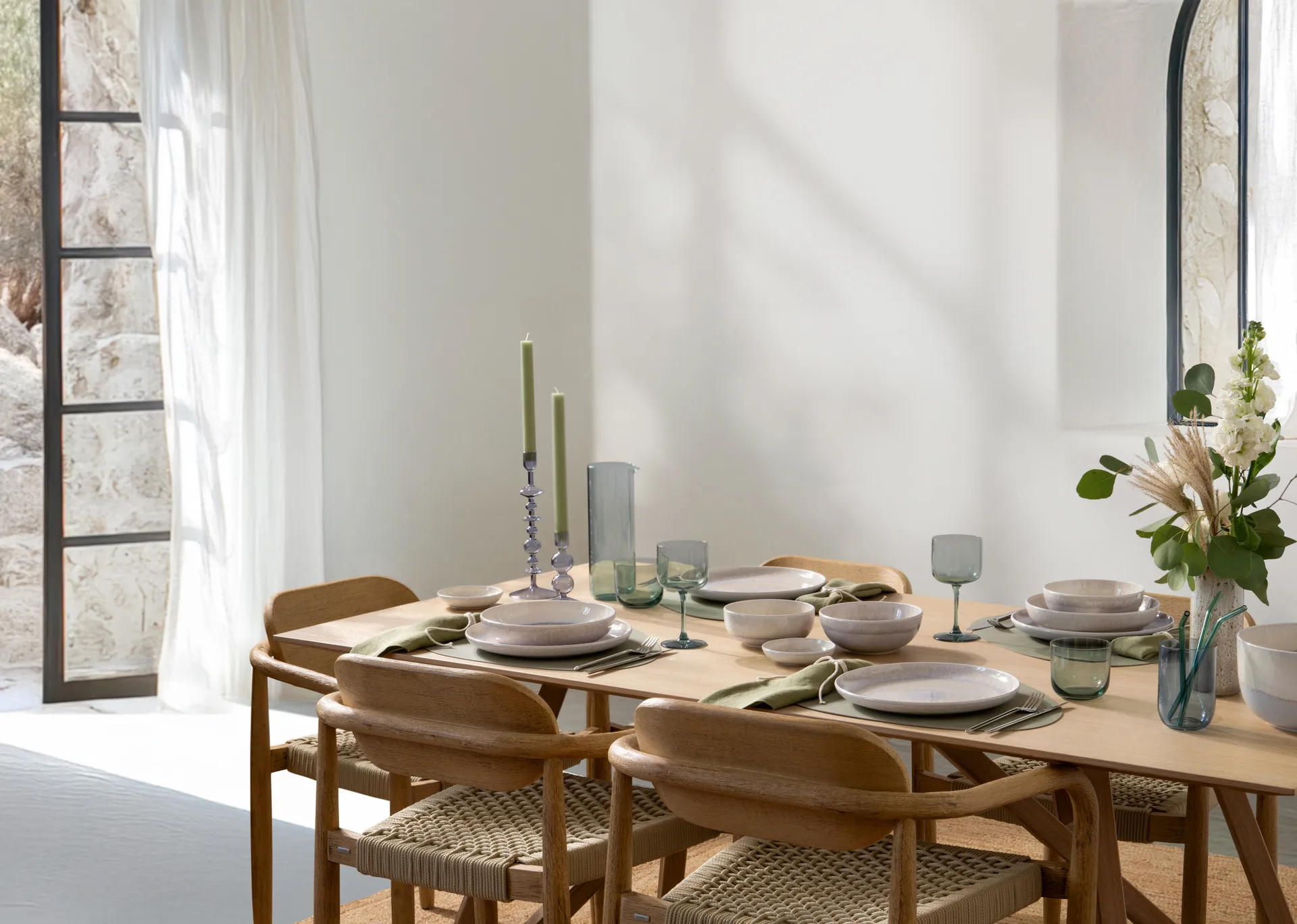 Like home candlestick 13.5 cm, Ice Villeroy & Boch