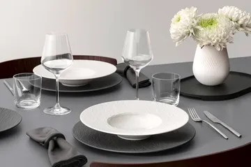 Manufacture Ice pasta bowl - White, Ø28 cm - Villeroy & Boch