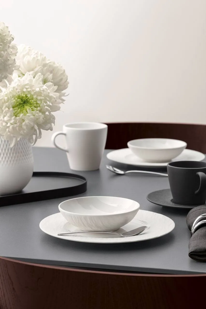 Manufacture Ice plate, White, Ø21.7 cm Villeroy & Boch