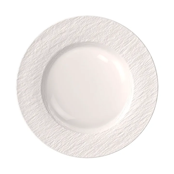 Manufacture Ice plate - White, Ø27.1 cm - Villeroy & Boch