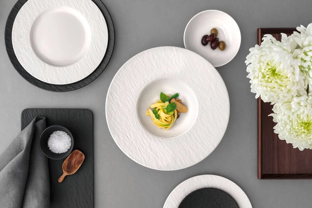 Manufacture Ice plate, White, Ø27.1 cm Villeroy & Boch