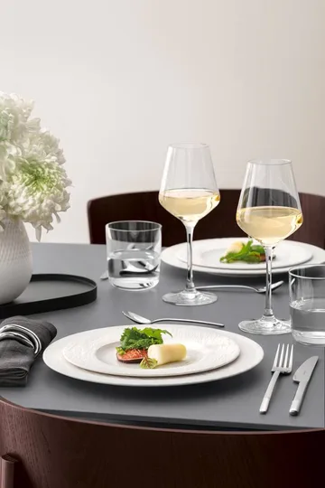 Manufacture Ice plate - White, Ø27.1 cm - Villeroy & Boch