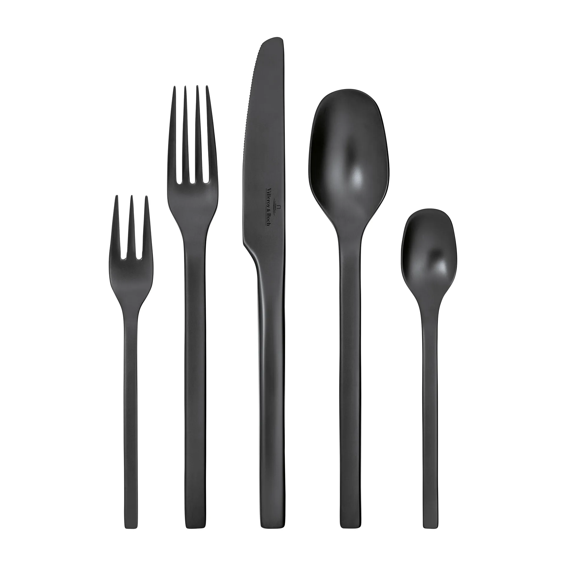Manufacture Rock cutlery 20 pieces, Black Villeroy & Boch