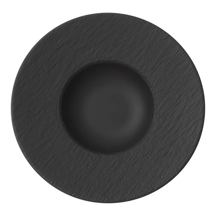 Manufacture Rock deep plate Ø28 cm, black Villeroy & Boch