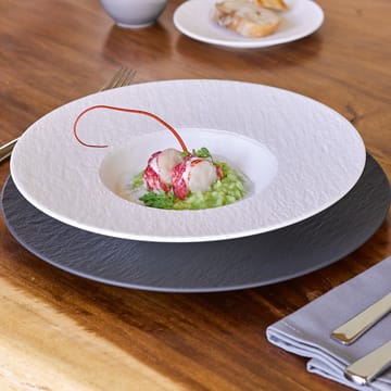 Manufacture Rock deep plate Ø28 cm - Blanc - Villeroy & Boch