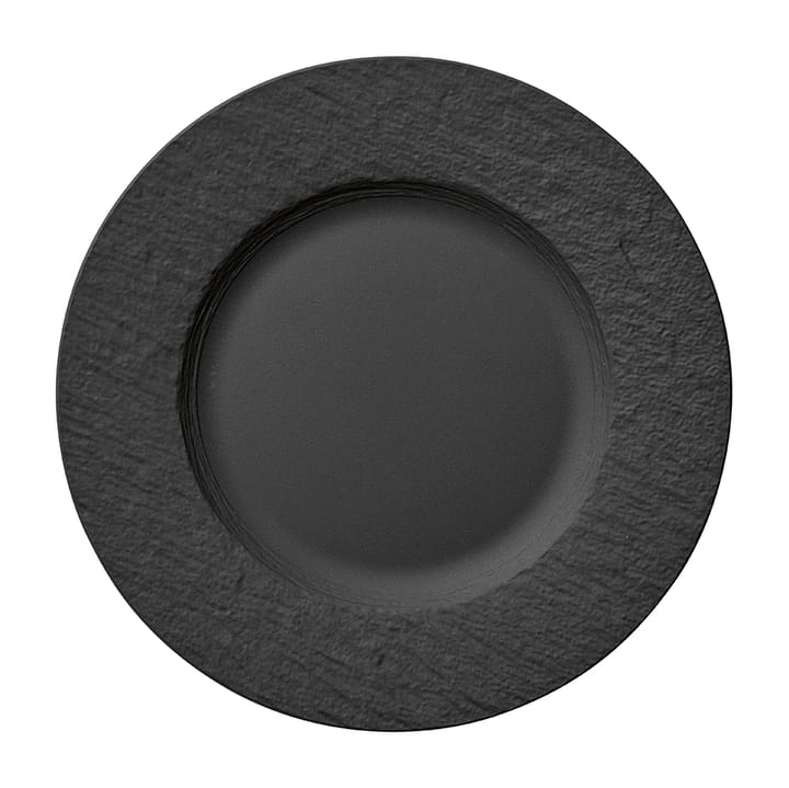 Manufacture Rock plate Ø27 cm, black Villeroy & Boch
