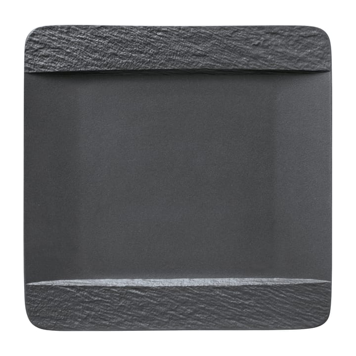 Manufacture Rock plate 28x28 cm, Black Villeroy & Boch