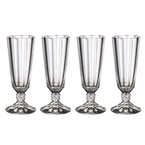 Opera champagne glass 4-pack, Clear Villeroy & Boch