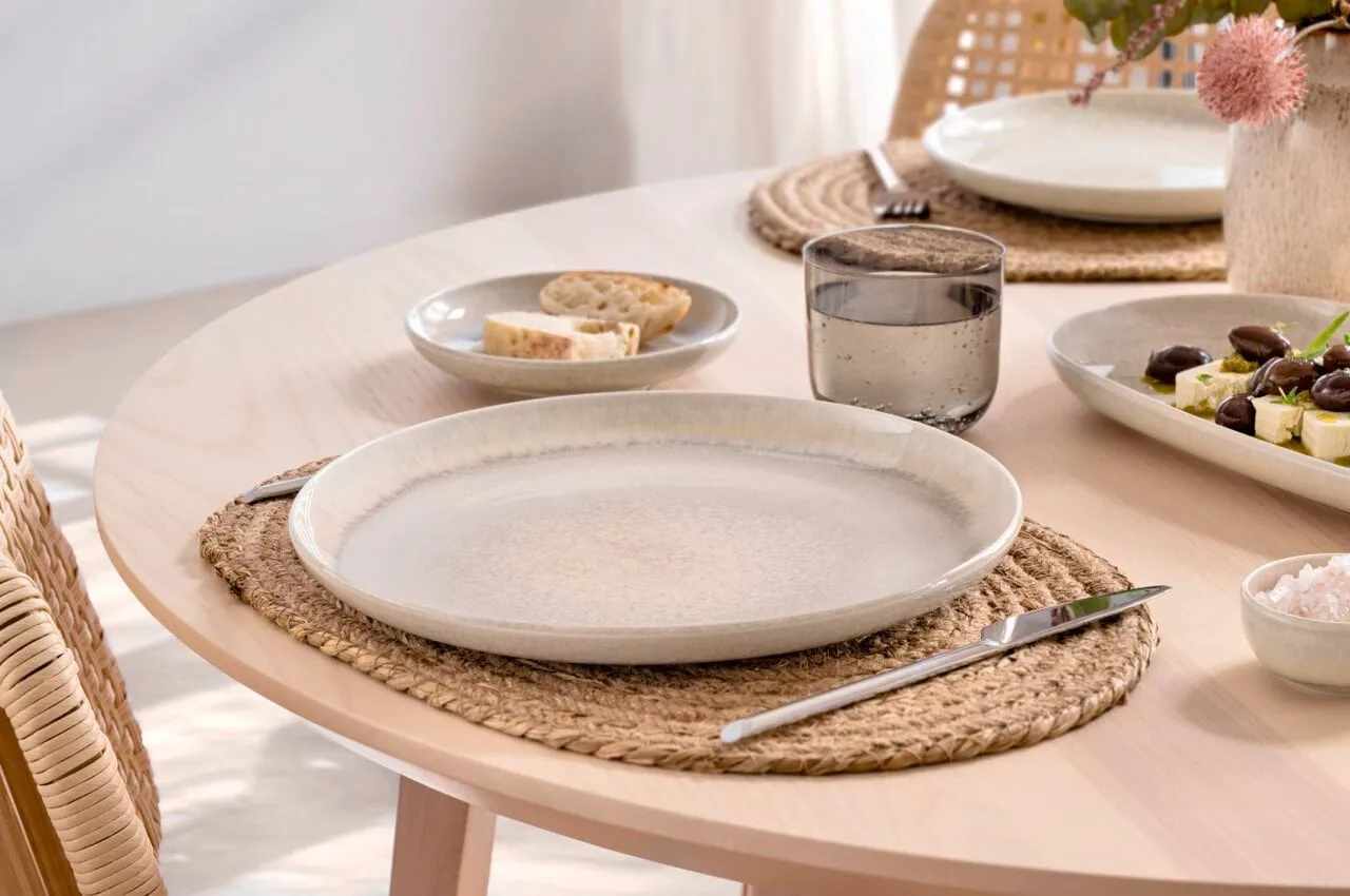 Perlemor Sand plate, Beige, Ø16 cm Villeroy & Boch