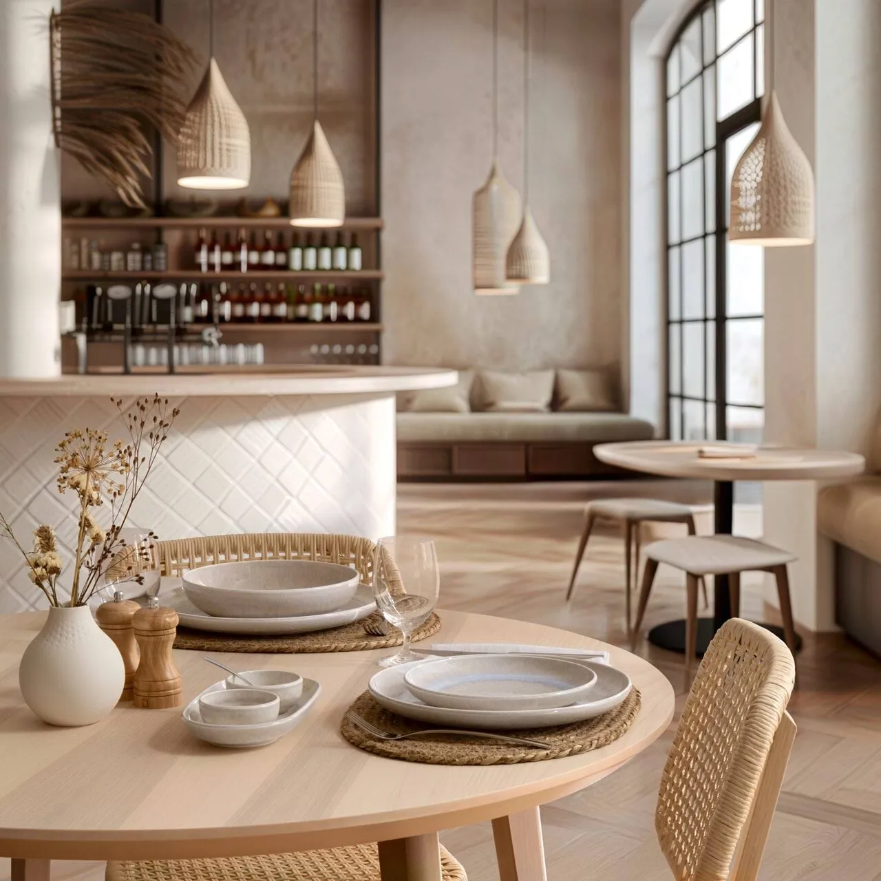 Perlemor Sand plate, Beige, Ø29 cm Villeroy & Boch