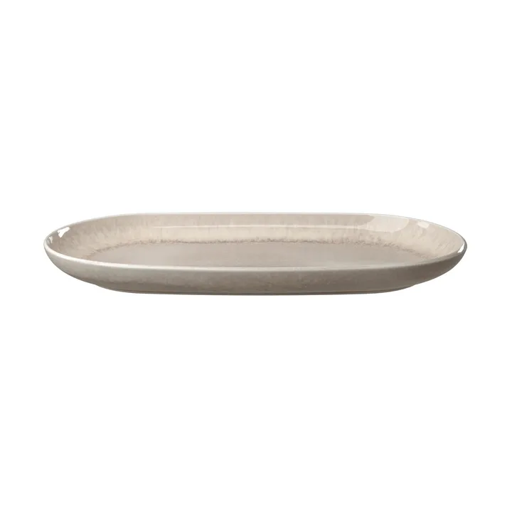Perlemor Sand serving platter - Beige, 34x20 cm - Villeroy & Boch