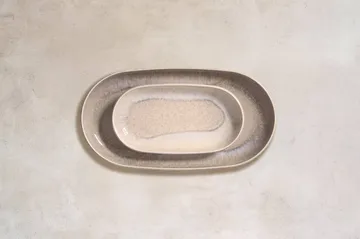 Perlemor Sand serving platter - Beige, 34x20 cm - Villeroy & Boch