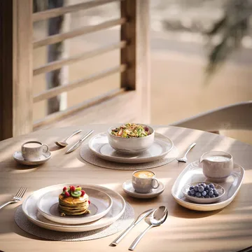 Perlemor Sand serving platter - Beige, 34x20 cm - Villeroy & Boch
