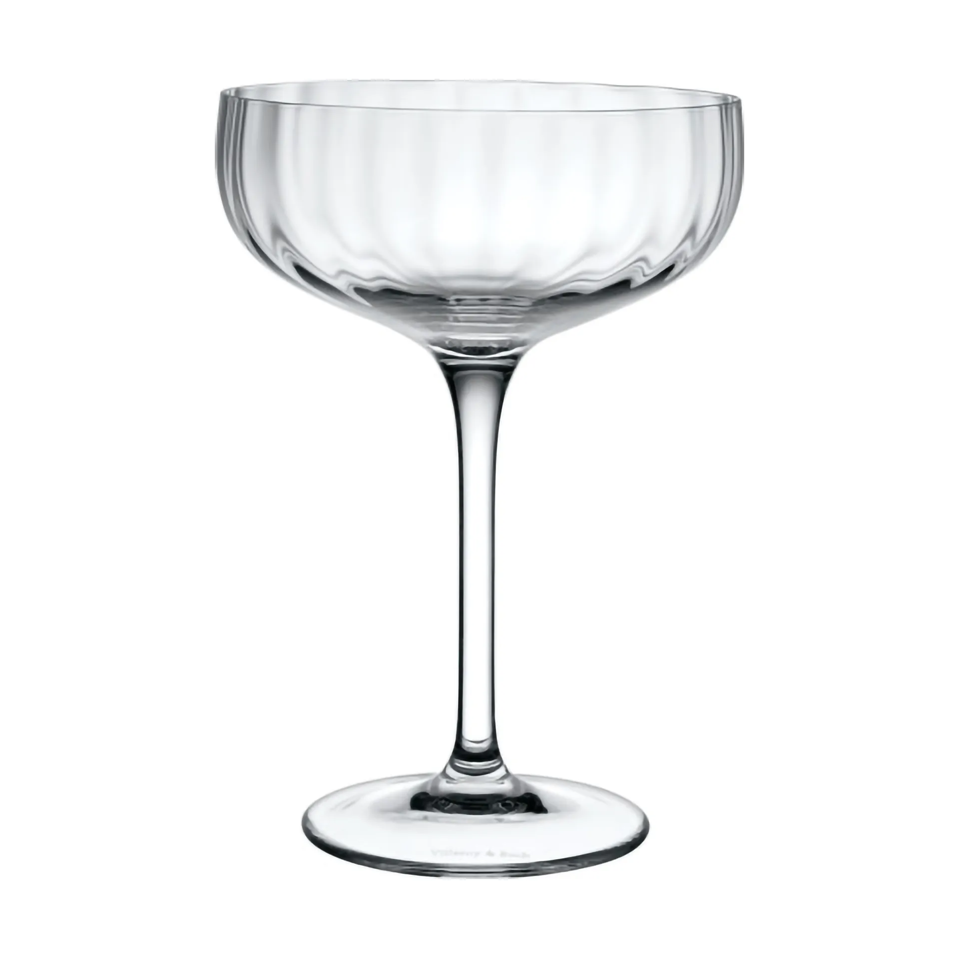 Rose Garden champagne coupe 12 cl 4-pack, Clear Villeroy & Boch