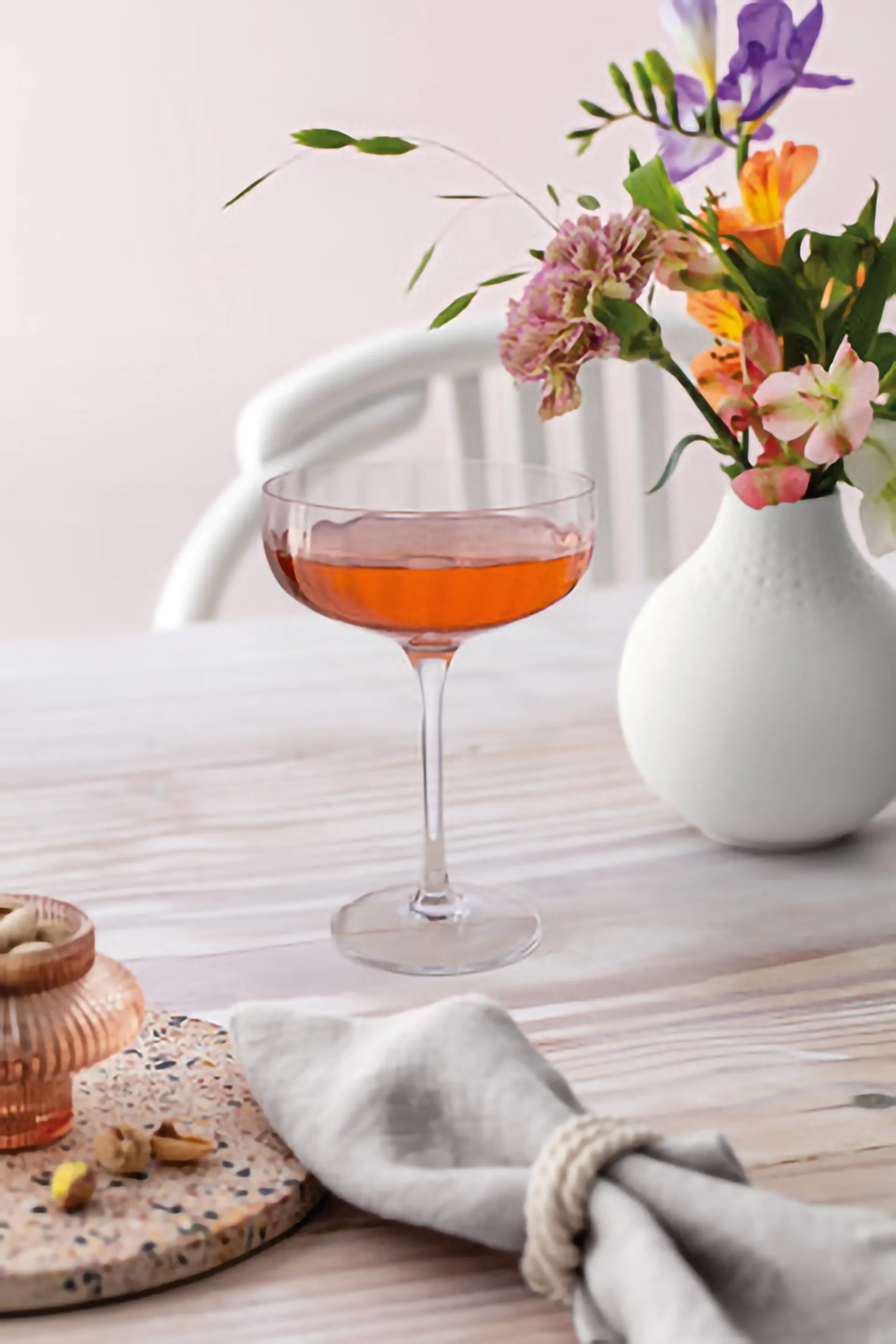 Rose Garden champagne coupe 12 cl 4-pack, Clear Villeroy & Boch