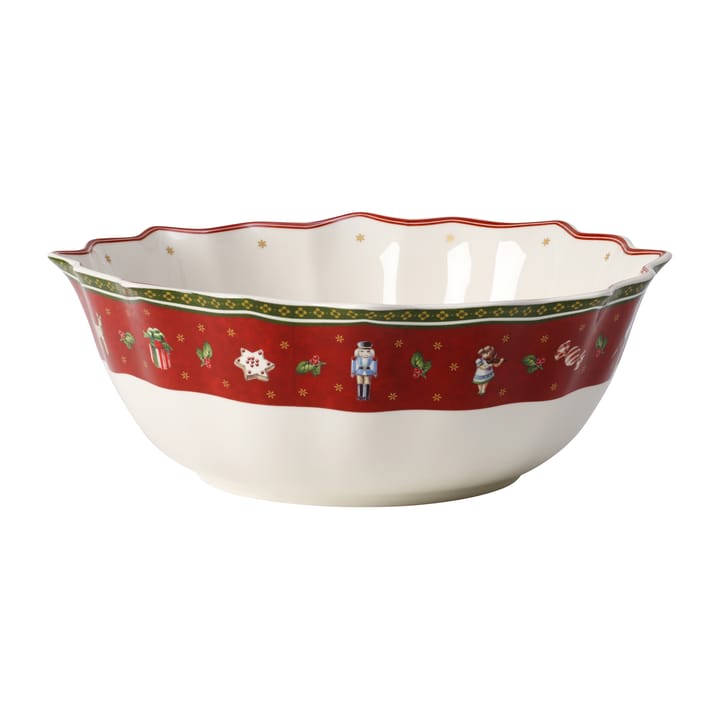 Toy's Delight bowl 2.1 liter, White-red Villeroy & Boch