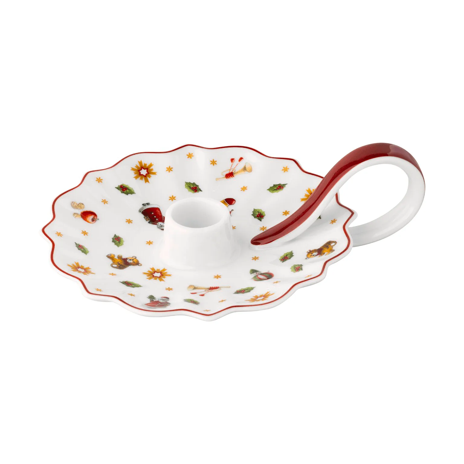 Toy's Delight candle holder, White-red Villeroy & Boch