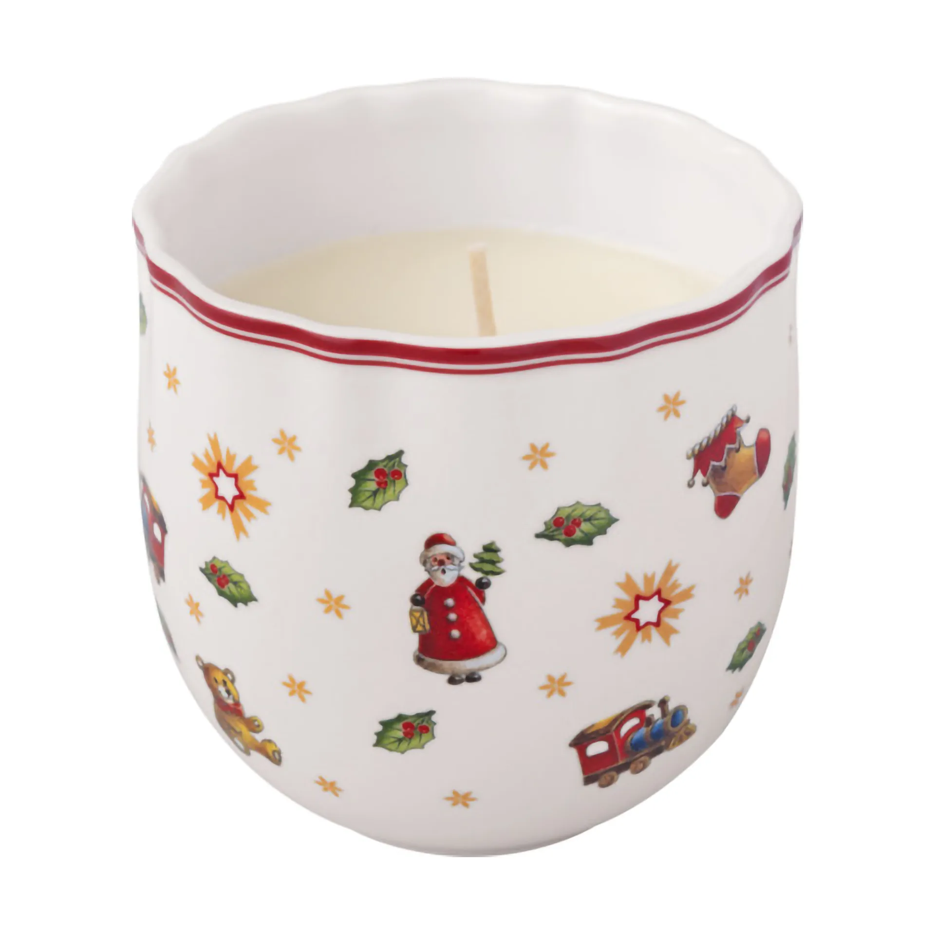 Toy's Delight scented candle, White-red Villeroy & Boch