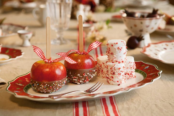 Toy's Delight serving platter oval 31x50 cm, White-red Villeroy & Boch