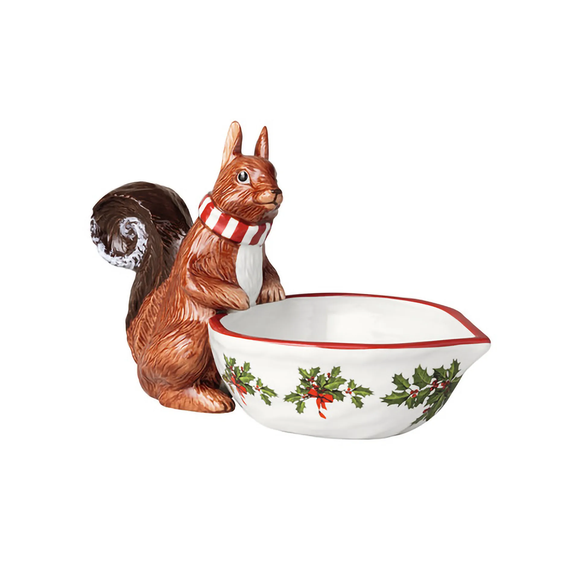 Toy's Fantasy squirrel with bowl Ø25 cm, Brown-white Villeroy & Boch