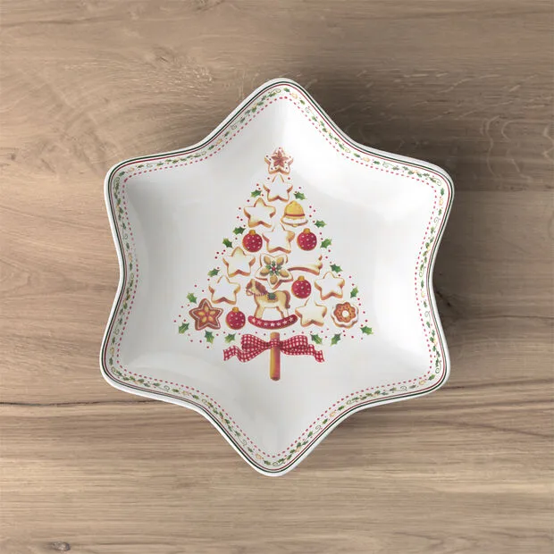 Winter Bakery Delight plate 24.5 cm, Star Villeroy & Boch