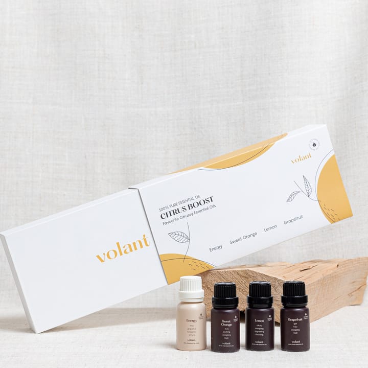 Citrus Boostset essential oils 4-pack, 3x10 ml-1x15 ml Volant