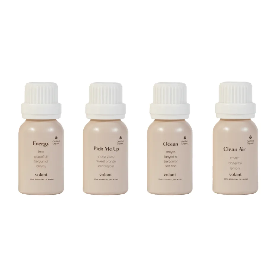 The energising set essential oils, 4 scents Volant