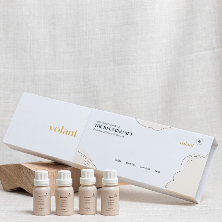 The relaxing set essential oils, 4 scents Volant