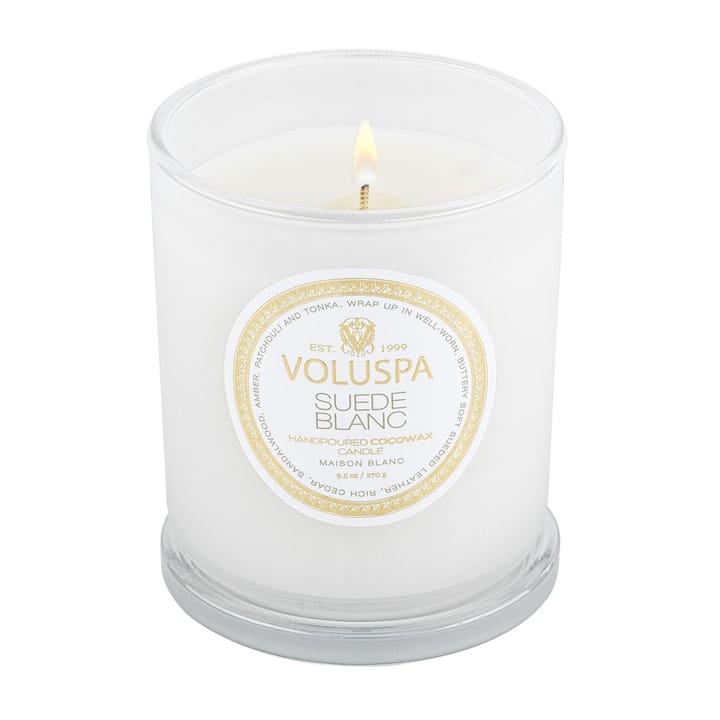 Classic Maison Blanc scented 60 hours, Suede Blanc Voluspa