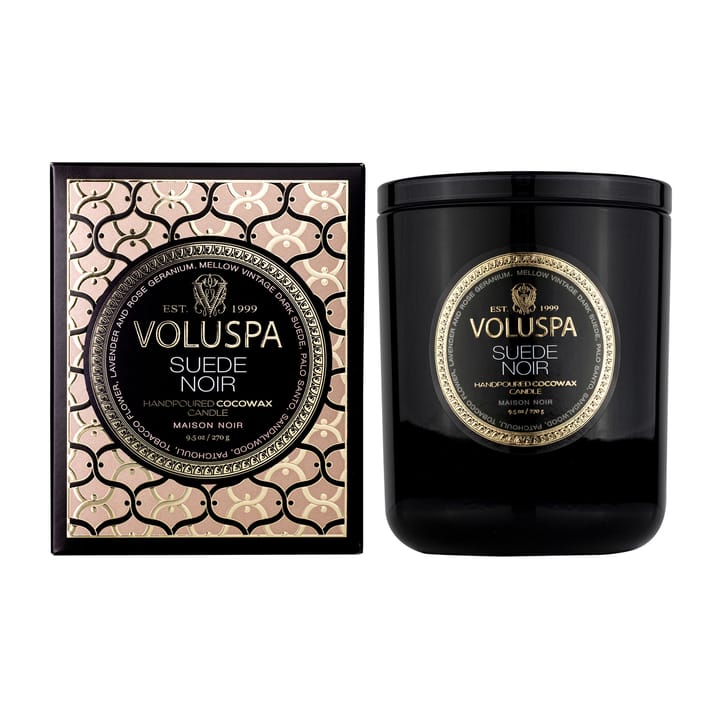 Classic Maison Noir scented 60 hours, Suede Noir Voluspa