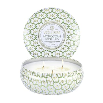 Maison Blanc 3-wick Tin scented 40 hours - Moroccan Mint Tea - Voluspa