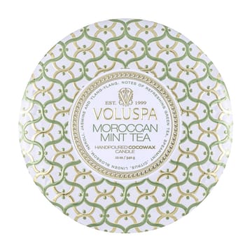 Maison Blanc 3-wick Tin scented 40 hours - Moroccan Mint Tea - Voluspa