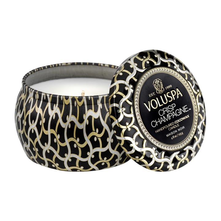 Maison Noir Mini Tin scented 25 hours - Crisp Champagne - Voluspa