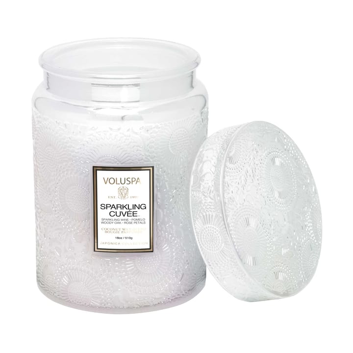 Scented candle glass jar 100 hours, Sparkling Cuvée Voluspa