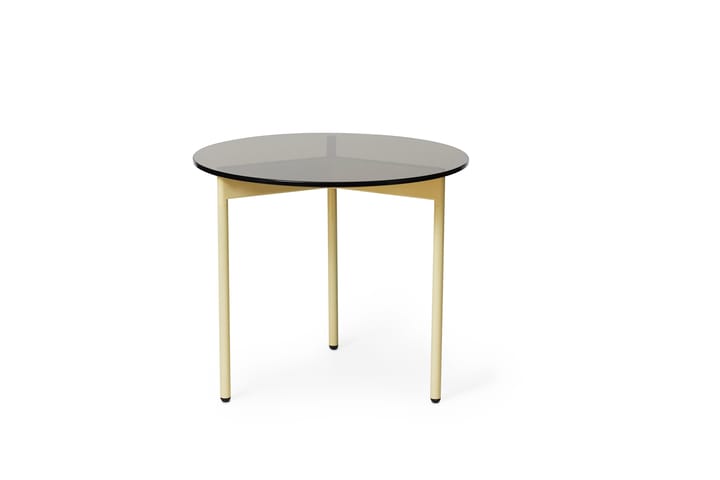 From Above side table Ø52 cm, Yellow Warm Nordic