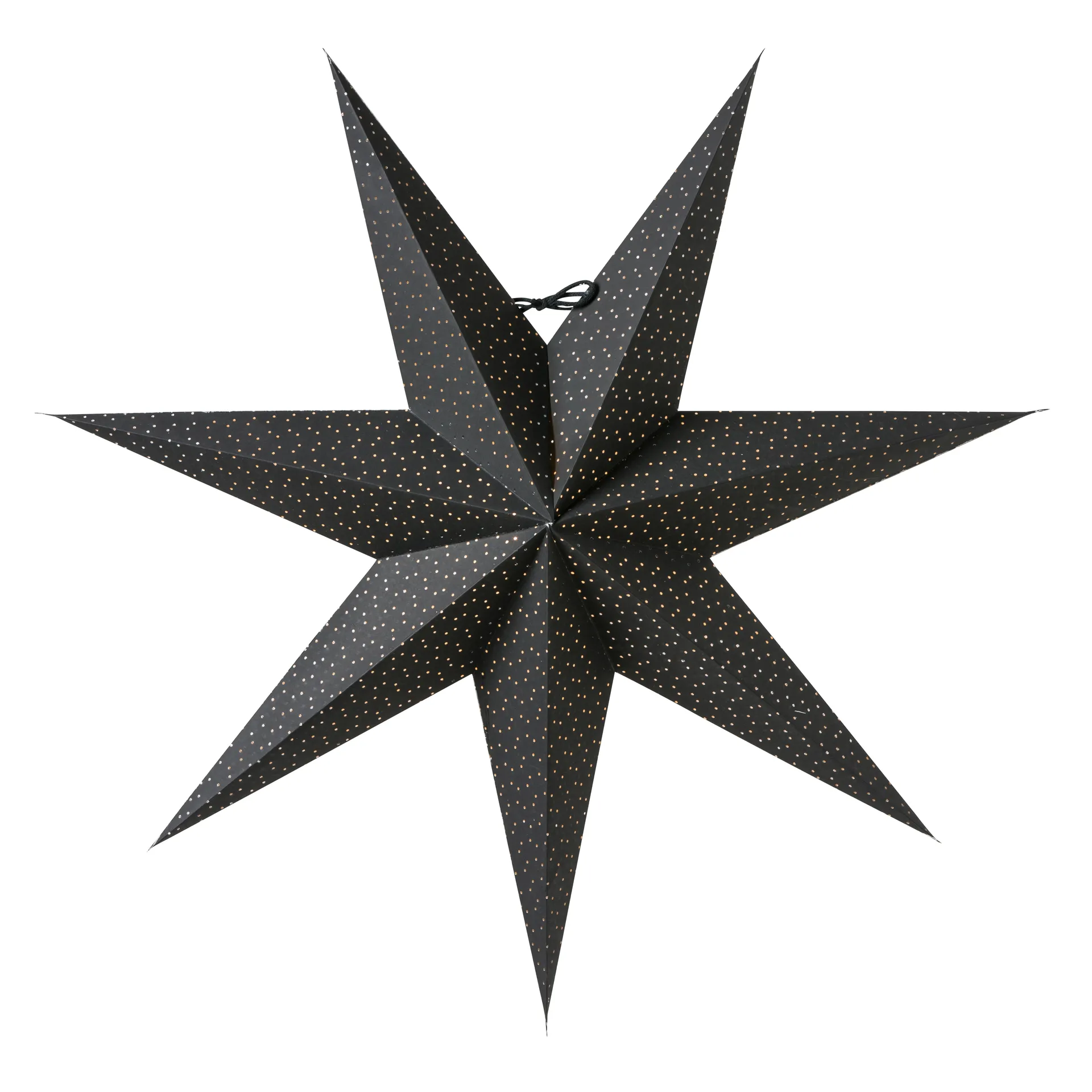 Aino Christmas star black, 60 cm Watt & Veke