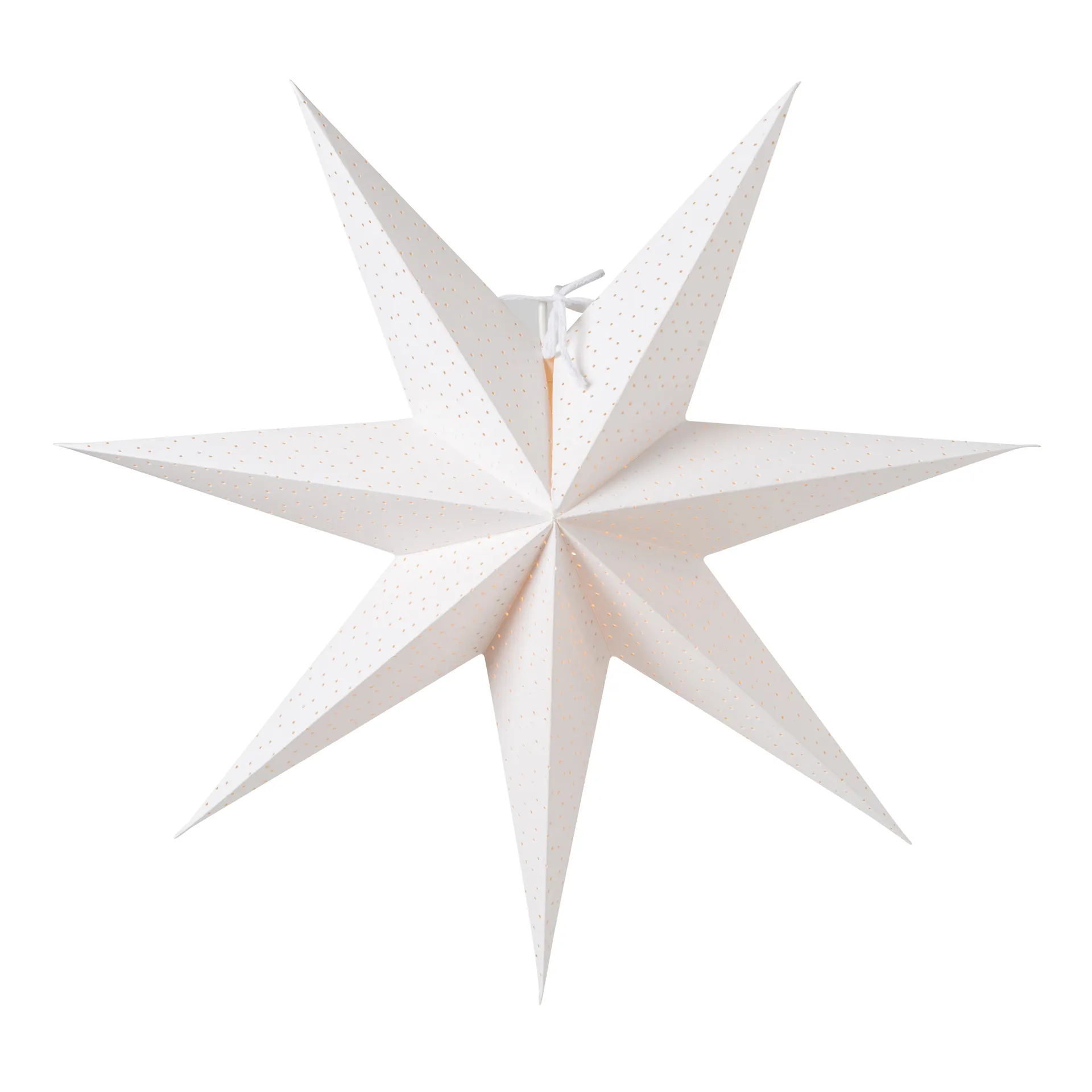 Aino Slim christmas star white, 44 cm Watt & Veke