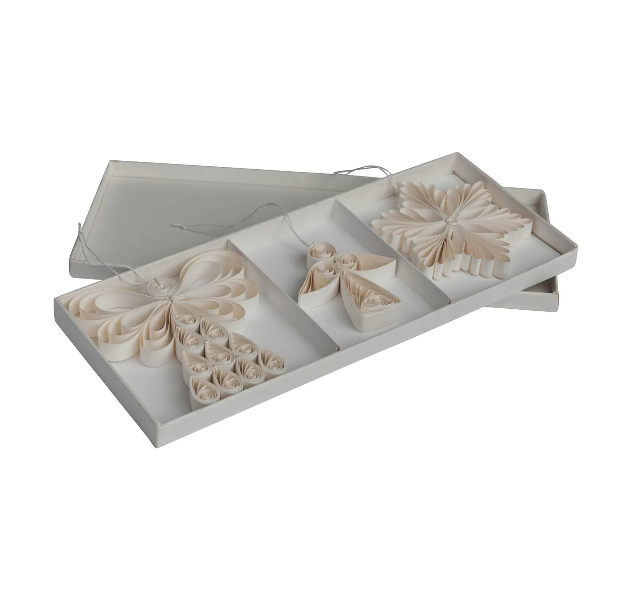 Angel mix Christmas decorations 3-pack, White Watt & Veke