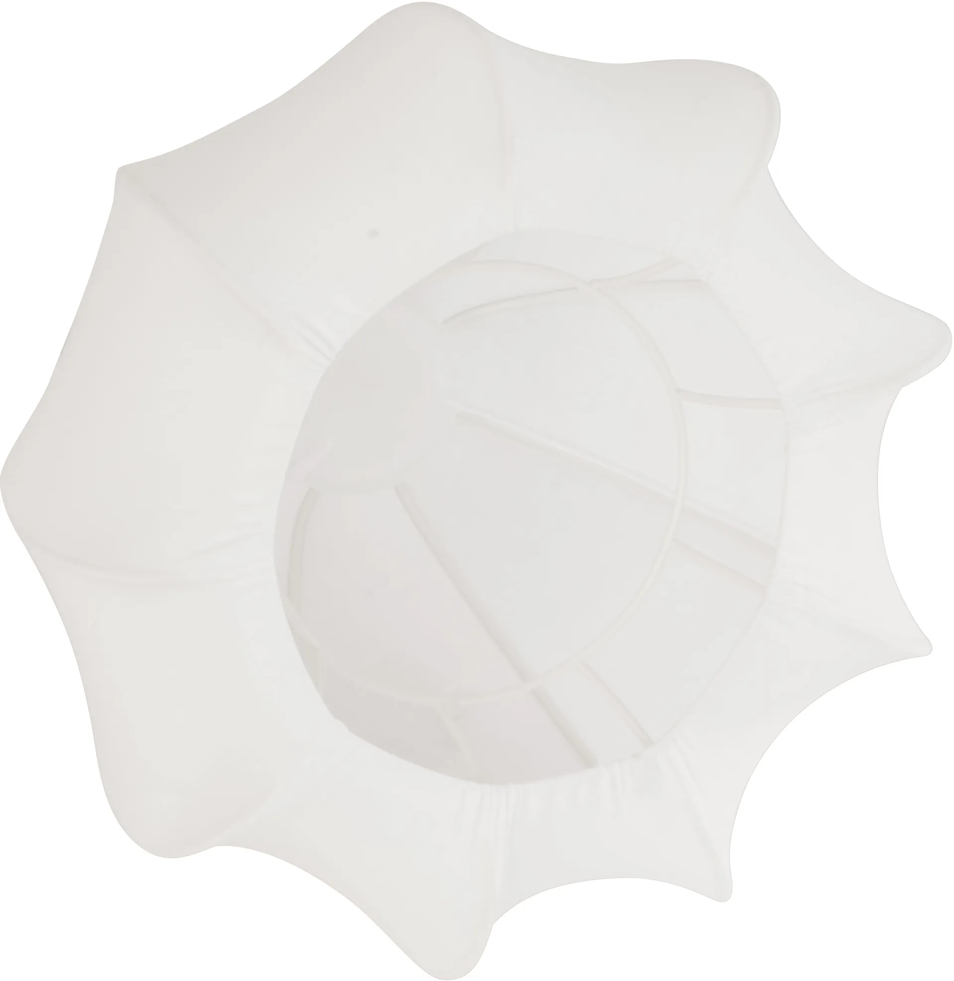 Anna ceiling light mini Ø30 cm, White cotton Watt & Veke