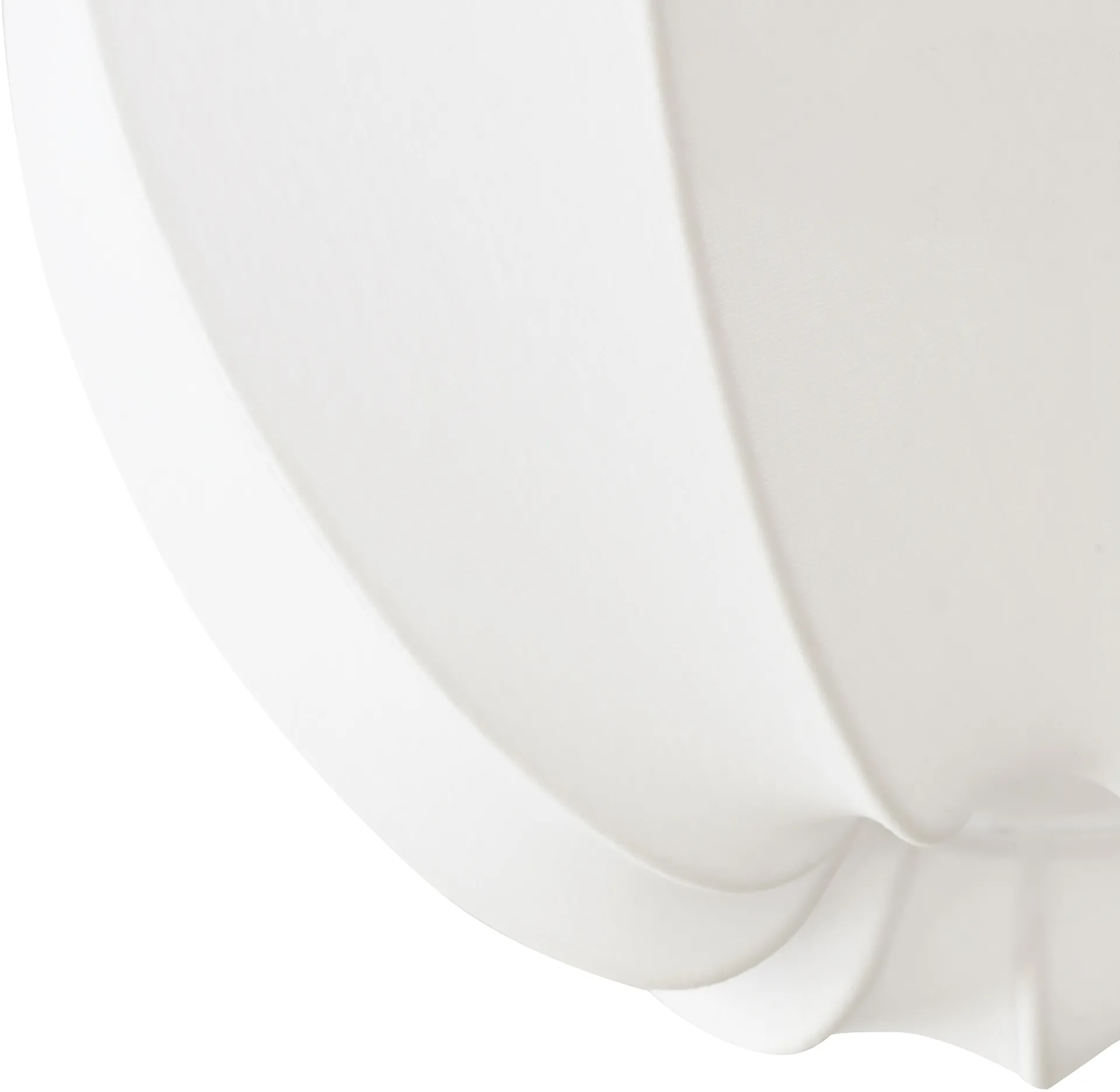 Anna ceiling light mini Ø30 cm, White cotton Watt & Veke