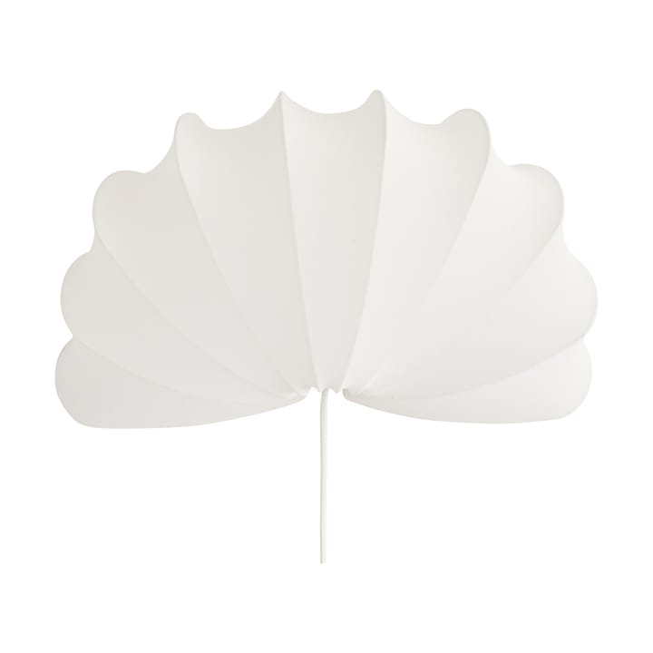 Anna wall lamp L 54 cm - White cotton - Watt & Veke