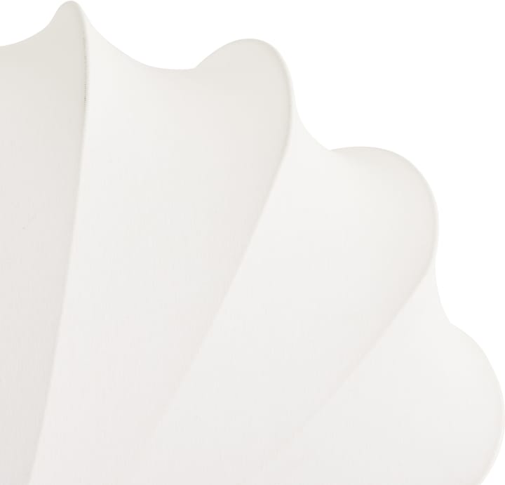 Anna wall lamp L 54 cm, White cotton Watt & Veke